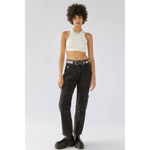 NWOT Urban Outfitters The Ragged Priest Cargo Jean Size 28 - Picture 1 of 16